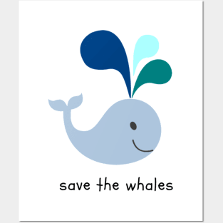 Save the Whales Posters and Art